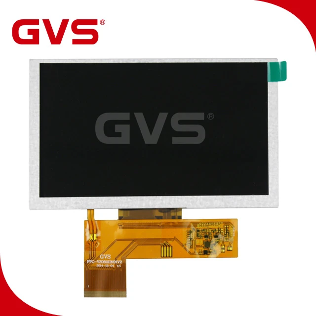 Factory 5 inch a-si TFT LCD MODULE LCD DISPLAY with resolution 800x480 with RGB interface