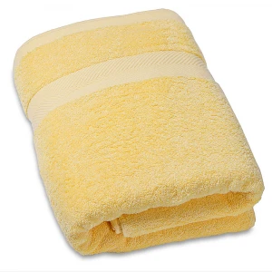 Factory customized logo high quality 100% cotton bath towels