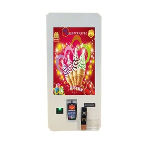 factory direct 32inch Wall-mounted mcdonalds self-service payment kiosk