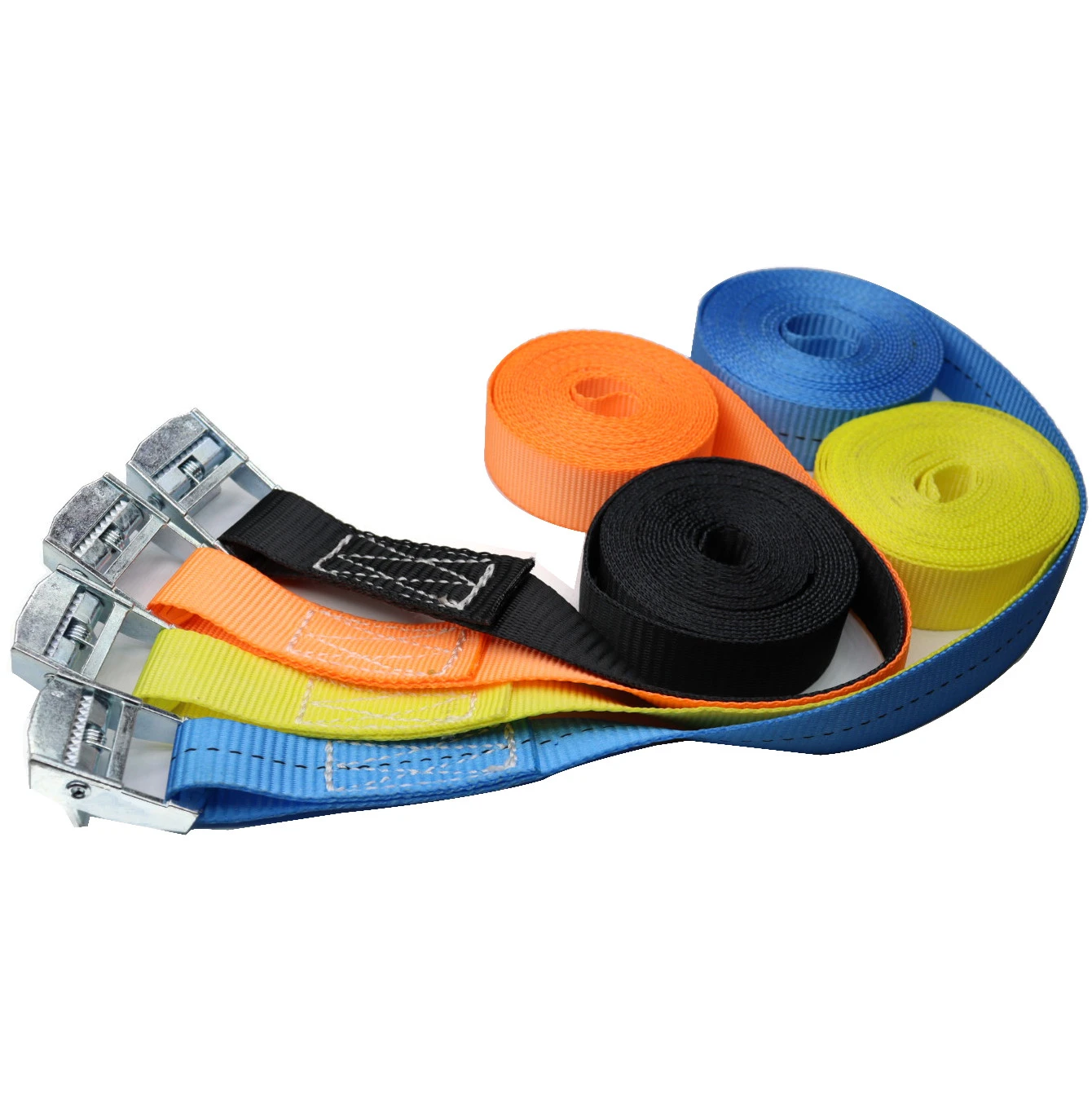 Factory direct high capacity ratchet tie down container strap