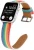 Import Factory Direct Sell Rainbow 38/42Mm Leather Printed Watch Bands For Apple Watchband from China