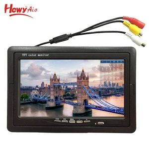 Factory Offer 7" 1080P TFT Lcd Rearview Car TV Monitor