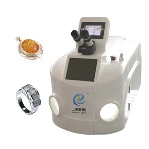 factory price 200w golf head glasses jewelry laser spot welding /soldering machine for gold silver with  CCD observation system