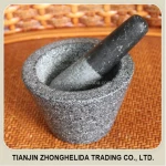 Factory stone mortar and pestle /cooking tool with good quality