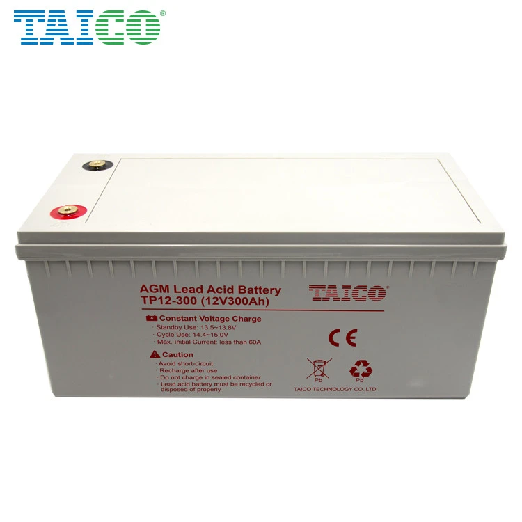 Factory supply cheap sealed rechargeable lead acid battery 12v 300ah