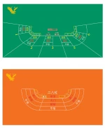 Factory  Texas Hold'em and Blackjack design casino table top felt casino quality customized table layout