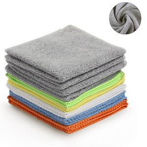 Factory wholesale multi clean wash cloth set microfiber towels pack for house car kitchen