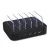 Import Factory wholesale practical and lightweight 5-port USB charging station from China