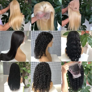 Factory Wholesale Price 100% Virgin Human Hair Wigs Human Hair For Black Women