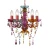 Import Fancy Acrylic Chandelier Pendant Light With E14 E12 E17  Base 5 Candle Hamulus Bulb NS-120148R-1 from China