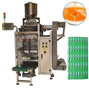 Fantastic quality excellent price 10 lanes form fill seal chocolate sauce pouch packaging machine