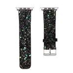 Fashion accessories bling star genuine leather watch replacement band for apple watch leather Bracelet wrist strap