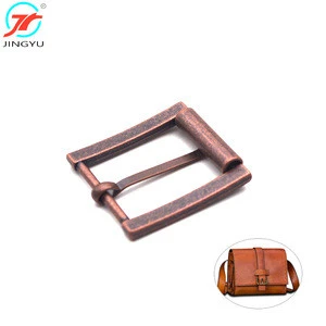 Fashion custom metal pin buckle for belt blank roller strap fastener belt buckle for bag accessories