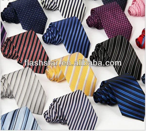 fashion different mix pattern polyester mans tie