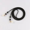 fashion garment accessories  Women Girls Waist Belt/Rope/Chain with Tassel  suede leather tassel belt with pearl for dress