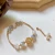 Import Fashion metal bracelet jewelry gemstone women accessories diamond ladies bracelets from China
