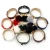Import Fashion Mink Fur Pompom Ball Charm Women PU Leather Bracelet with Alloy Accessory from China