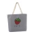 Import Fashion Painting Custom Blank Logo Printed Rope Handle Zipper Gift Shopping Tote Bag from China