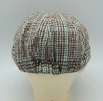 Fashion polyester peaked newsboy Ivy hats