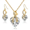 Fashion Wholesale Necklace And Earring Jewelry Set For Women
