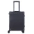 Import Fashionable silver suitcase TSA Lock 360 degree wheel full aluminum travel carry on luggage from China