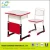 Import fashional Promotion Adjustable school furniture Single Student desk and chair/study table from China