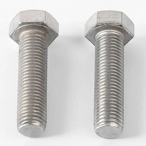 Fasteners outer hexagon bolt hardware 304 stainless steel fasteners bolts