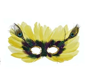 feather design simple feather mask/Halloween Party mask