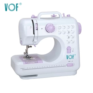FHSM-505 China Brand Multifunction Household Leather Stitching Tailoring Buttonhole Mini Electric Sewing Machine for Cloth