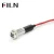Import FILN 8mm panel 12v indicator light with symbol 24v 110v 220v metal red yellow blue green led signal light  with 20cm cable from China