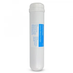 Filterwell 10" inch inline pp sediment UDF CTO RO membrane  water filter cartridge