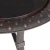 Import Fire Pit 35" high temperature antique bronze steel fire bowl with hammered lip Brushed painted steel legs from China