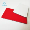 Fire rated 4mm PE core high gloss white Aluminum composite panel price