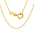Import Firstmadam Spot AU750 Pure 18K Gold O Shaped Chain Necklace Jewelry Accessories from China