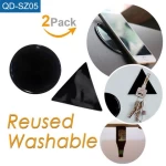 Fixate Magic Nano Paste Gel Pad Non-Slip Reusable Washable Sticky Rubber Pad Phone Holder For Car Dashboard, Glass, Mirrors