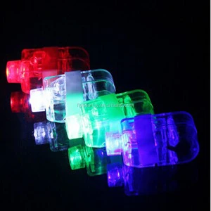 Flashing LED finger lights rings Laser light party disco festival Flashing toy