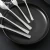 Import Flatware Set Knife Fork Spoon Teaspoon Cake Fork Restaurant Hotel Silver Stainless Steel Cutlery from China