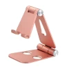Foldable Aluminum Alloy Desk Mobile Phone Holder, Table Metal Stand 270-Degree Ration Phone Holder Stand