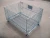 Import Foldable galvanized Wire Mesh Container rolling metal storage cage from China