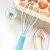Import Food Grade Colorful Durable kitchen Accessaries Hand Held Silicone Egg Beaters from China