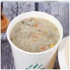 Food grade disposable hot instant soup/rice/noodle bowl paper cup for take away