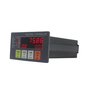 Force measuring controller with peak value detection / display holding,force measuring indicator instrument