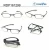 Import Forever Cheap Plastic Mini Foldable Pocket Reading Glasses from China