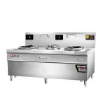 Foronels High Quality Commercial Electric Double Burner Wok Heavy Duty Induction Cooker
