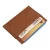 Import Free sample New producewholesale custom leather slim id credit card holder from China