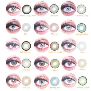 Fresh Lady High Quality Low Cost Natural Big Size Contact Lens 3 Tone Fashion Color Wholesale Contact Lenses From China Tradewheel Com