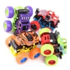 Friction car four drive inertial suv toy