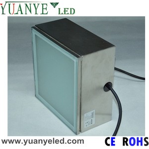 Frosted glass 200*200mm brick light LED IP67 ground lamp outdoor