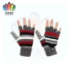 FT Fashion 2 in 1 striated Half finger magic gloves