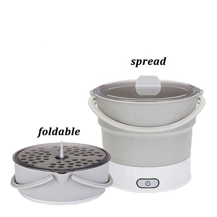 functional stainless steel electric round stock hot pot LDY functional stainless steel round pot